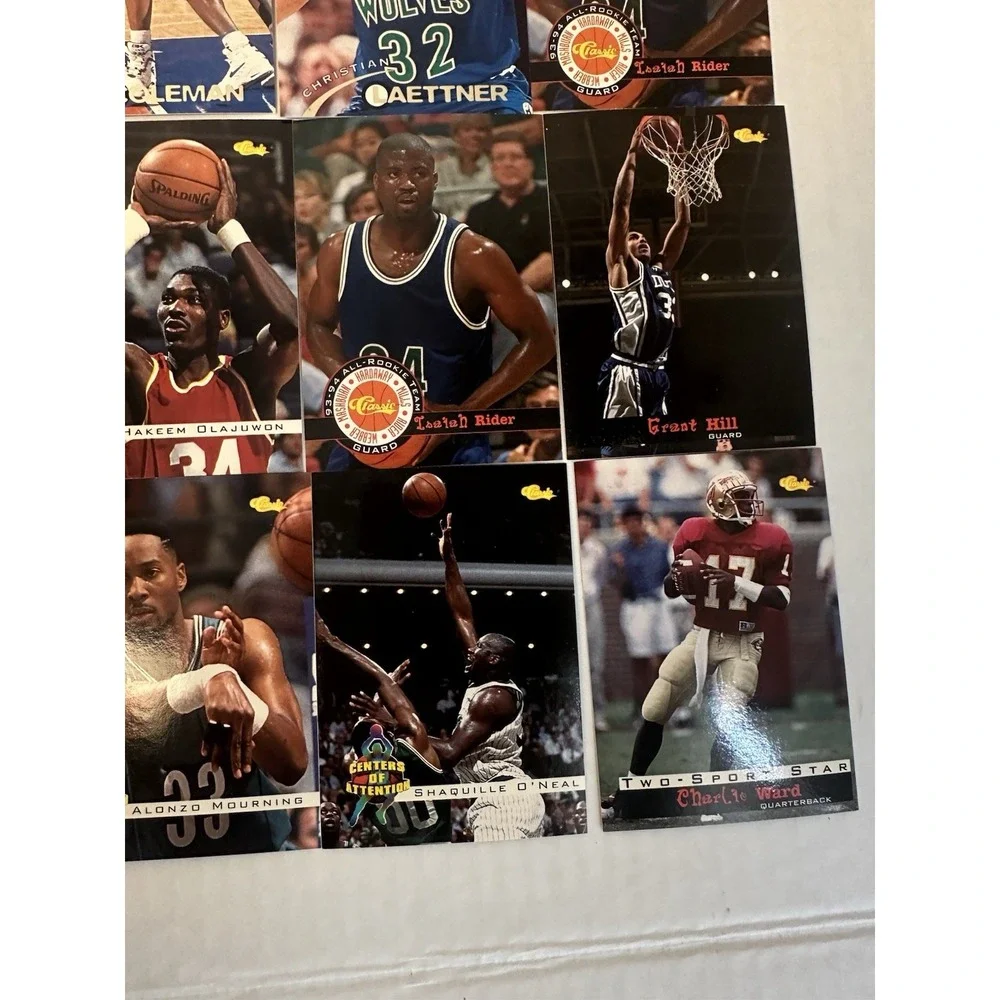 1994 Classic Topps Basketball Lot 39 Shaq Grant Hill Penny Kidd Rookies Stars⁠